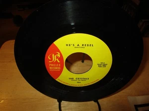 The Crystals R&B 45 (Philles 106) He's A Rebel/I Love You Eddie NM- - Imagen 1 de 2