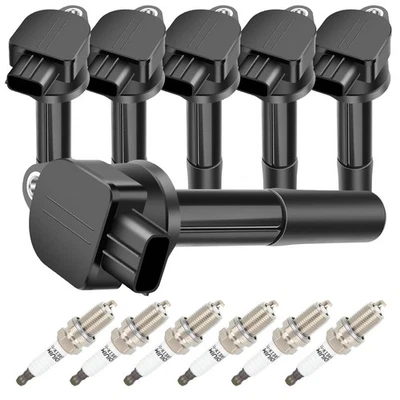 For Mitsubishi Endeavor Galant 2004 2005 2006 2007 Ignition Coil Spark Plugs - Imagem 1 de 4