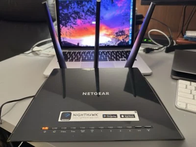 NETGEAR Nighthawk AC2600 Smart WiFi Router R7400 Used Works Factory Reset - Image 1 of 4