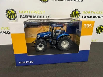 ROS 1:32 SCALE NEW HOLLAND T7.270 BLUE POWER LIMITED EDITION TRACTOR - Image 1 of 3