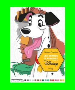 Disney Portraits Coloring by Number Meditation Anti-Stress Creative Gift(French) - Imagen 1 de 12