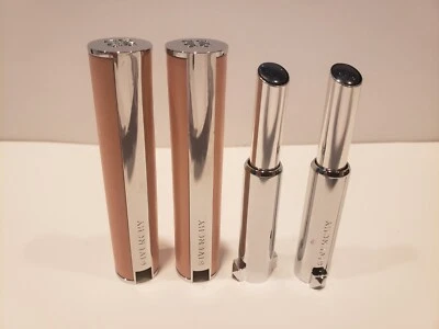 Givenchy ~ Лот 2 ~ Le Rouge Perfecto бальзам для губ ~ # 04 ~ синий розовый ~ новый без коробки  - Изображение 1 из 4