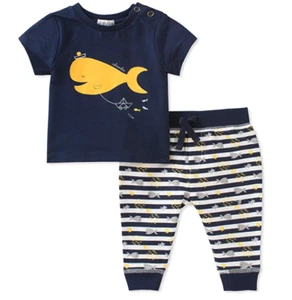 Absorba Baby Pant Set Boys 0-3m - Picture 1 of 1