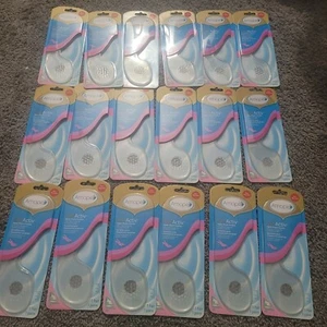 18 Lot Amope Gel Activ Open Shoe Insoles Flats Heels Slim Invisible Sz 5-10 NEW - Picture 1 of 1
