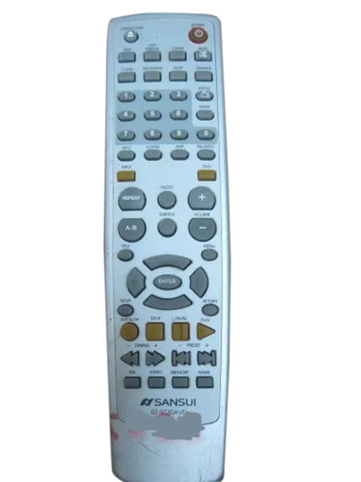 Original Sansui Amplifier Home Theater Audio Remote Control RZ-9730AVD - Image 1 of 1