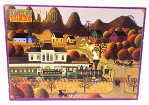 Hometown Collection Puzzle 'The Depot' Train Station 1,000 Pieces SEALED BOX - Picture 1 of 3