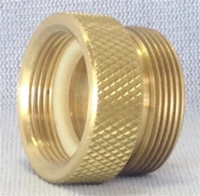 PYTHON Female Brass Adapter 3/4 " X 27 Thread  (Mfg# FEBA) - Image 1 of 2