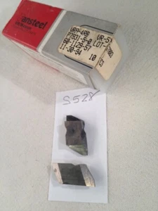 10 NEW VR / WESSON NA4R6. TOP NOTCH THREADING CARBIDE INSERTS GRADE VR52. (S528) - Picture 1 of 2