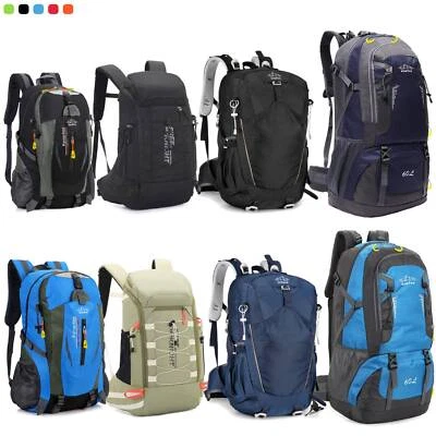 30L 35L 40L 60L Rucksack Wasserdicht Herren Damen Outdoor Reisen Wanderrucksack - Bild 1 von 4