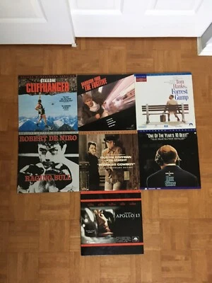 Laser DIsc LOT  - 7 titles Action/Drama Set- original owner discs w/no scratches — 第 1/4 张图片