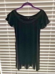 Bebe Full Length Wunderschönes XS SIZE /Blusenkleid Schwarz Neu Ohne Etikett - Bild 1 von 3