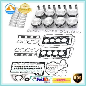 Complete Engine Overhaul Pistons Gaskets Kit fit for BMW X5 M E70 4.4L S63 - Picture 1 of 2
