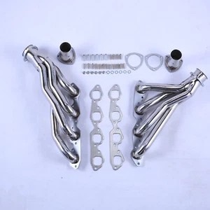 Stainless Steel Shorty Headers For Chevy 396 402 427 454 502 BBC Camaro Chevelle - Picture 1 of 10