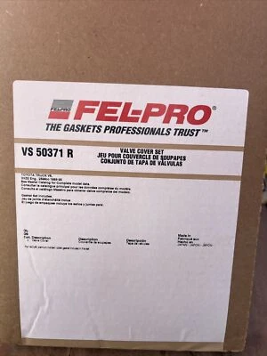 Engine Valve Cover Gasket Set Fel-Pro VS 50371 R -toyota Trucks v6 New . - Image 1 of 3