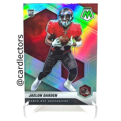 2021 Panini Mosaic Football JAELON DARDEN #333-V Variation RC Silver PRIZM SP - Image 1 of 2