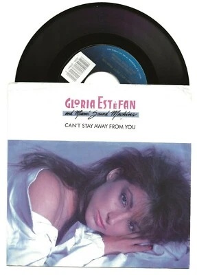 GLORIA ESTEFAN MSM CAN'T STAY AWAY ORIGINAL SINGLE FROM USA WITH PIC COVER - Image 1 of 2