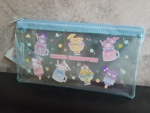 SANRIO Slim Pouch Astuccio MY MELODY KUROMI CINNAMOROLL POMPOMPURIN HELLO KITTY - Picture 1 of 4