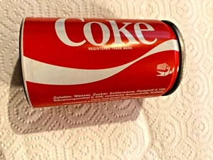 Rare Vintage German Steel 150 ml Coca Cola Coke Can 1986 Old Pull Tab Soda Pop - Picture 1 of 5