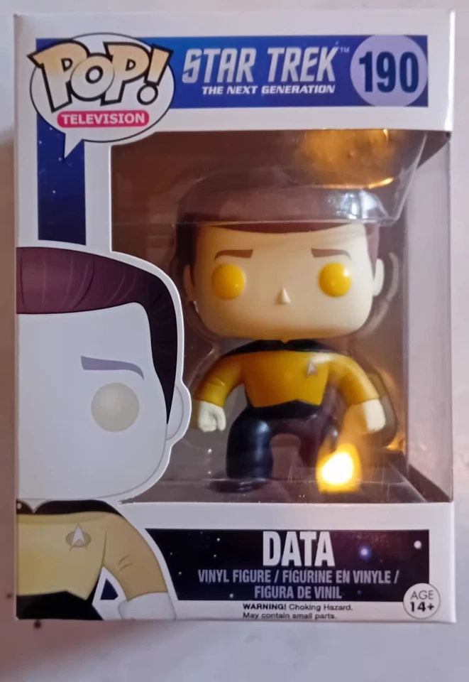 Funko POP! Television #190 Star Trek TNG - Lt. Cmr DATA - Immagine 1 di 1