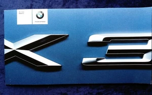 BMW X3 E83 Prospekt von 2.2003 Modell: 3.0i....der erste Prospekt der X3 Reihe - Picture 1 of 7