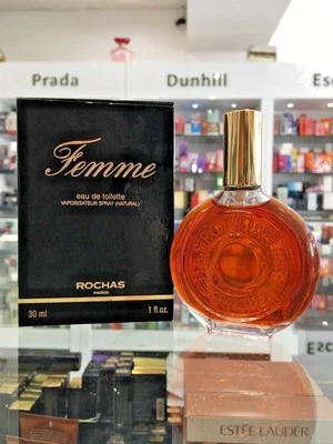 FEMME EDT SPRAY NATURAL 30 ML DE ROCHAS (CLÁSICO) Foto 1 de 4