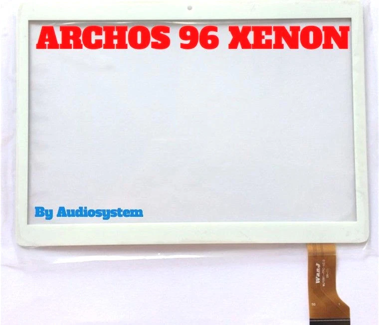 VETRO +TOUCH SCREEN ARCHOS per 96 XENON 96X 9.6" TABLET BIANCO DIGITIZER NUOVO - Immagine 1 di 1
