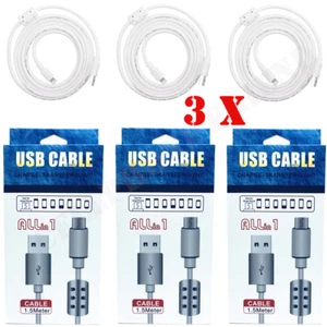 3 PACK High Speed USB-C Type-C 3.1 Data Sync Charger Charging Cable Cord For S8 - Picture 1 of 7