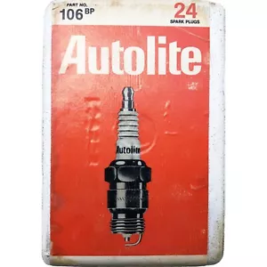 106BP Autolite Resistor Spark Plug, Bulk Pack , Qty.24, 009100251398 - Picture 1 of 4