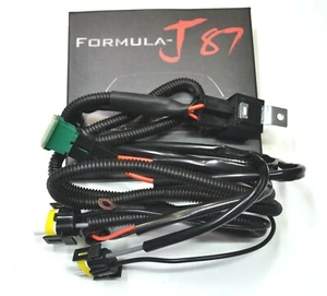 Relay Wire Harness 30A S H11 Fog Light Replacement Bulb Female Ceramic Socket - Picture 1 of 7
