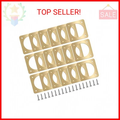 Hotop 18 Piezas Metal Pájaro Casa Protector con Portal de Cobre Pájaro Casa Agujero Protección Foto 1 de 2