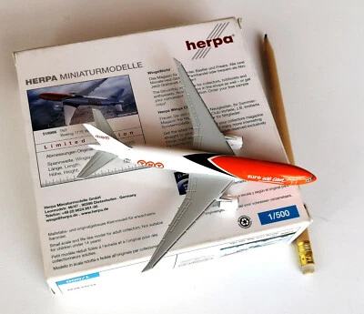HERPA 1:500 ● Boeing 777F TNT Belgium 'Sure We Can' (OO-TSA c2011) ● RARE 1/500 - Imagen 1 de 4