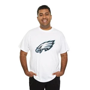 Philadelphia Eagles Tee Fan Favorite Football Team Unisex White T  - Picture 1 of 7