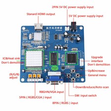 For Arcade Blue VGA/RGB/CGA/EGA/YUV TO / Video Output Converter Board HD