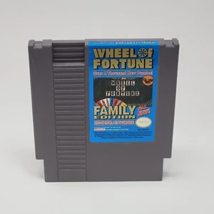 Wheel Of Fortune Family Edition (Nintendo NES) Cartridge CLEANED & TESTED - Picture 1 of 2