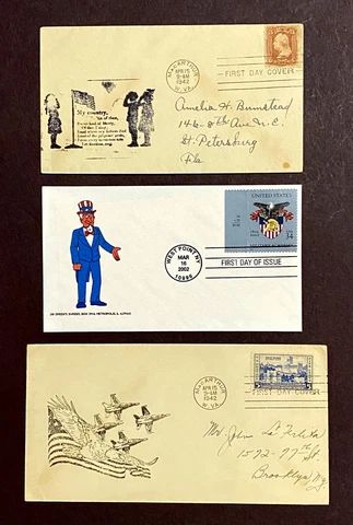 StampTLC US 65 789 3560 Hollywood City Name Change MacArthur WV West Point 1942 Cover