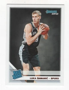 2019-20 DONRUSS BASKETBALL RATED ROOKIE LUKA SAMANIC SAN ANTONIO SPURS #218 - Picture 1 of 8