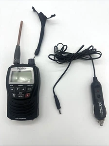 COBRA MARINE WATERPROOF RADIO HH125 3 WATT VHF *READ parts - Zdjęcie 1 z 7