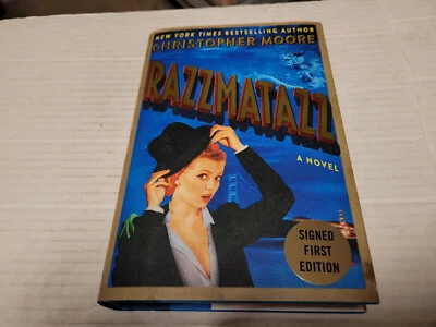 Razzmatazz by Christopher Moore (2022, Hardcover) SIGNED 1st/1st - Image 1 of 3