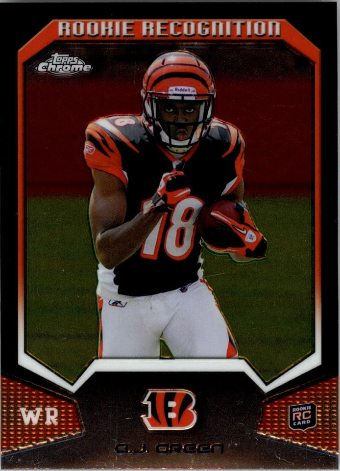 2011 Topps Chrome Rookie Recognition Football Card Pick - Image 1 of 1