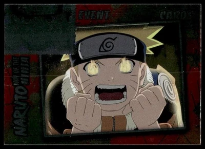 Panini Naruto's Courage 43 Holo Foil Way of the Ninja Event Card 2002 NM - Image 1 of 2