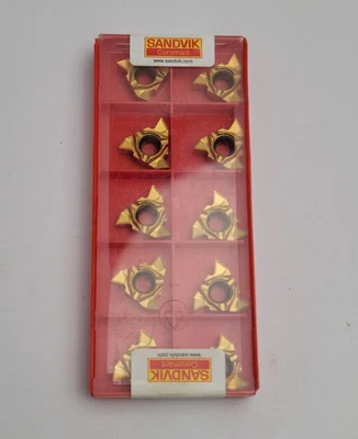 SANDVIK 266RL 22VM01A001M 1020 Laydown Threading Insert 10 INSERTS - Image 1 of 3