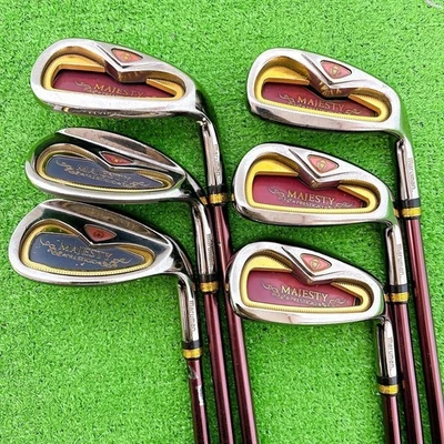 Ladies MARUMAN MAJESTY PRESTIGIO Gold Premium 6pcs Iron Set 7-9/PAS Flex-L - Image 1 of 4