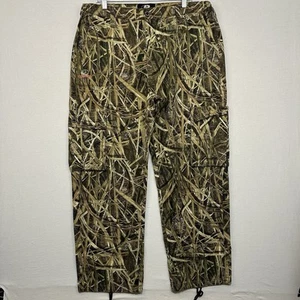 Mossy Oak Large(36-38) Camouflage Cargo Pants Hunting Deer Duck - Picture 1 of 10