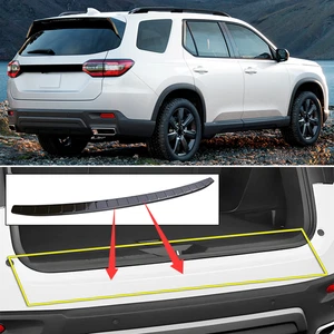 Bumper Protector Plate Trunk Guard Black for Honda Pilot 2023 2024 2025 - Picture 1 of 7