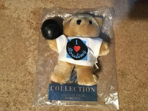 1997 AVON GIFT COLLECTION PASTIME PALS I LOVE BOWLING TEDDY BEAR / WRONGWAY052 - Picture 1 of 7