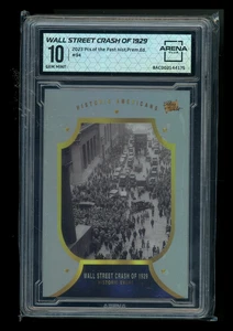 2023 Pieces of the Past Historical Prem Edition Wall Street Crash 1929 #94 AC 10 - Bild 1 von 2
