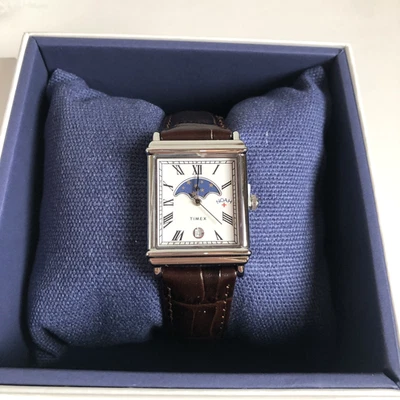 Noah x Timex Moon Phase Watch Brown/Steel - Brand New - Image 1 of 4