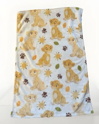 Disney Bebé Rey León Simba Nala Bebé Manta Felpa Hojas de Sol Pata Estampado 30X40 Foto 1 de 4