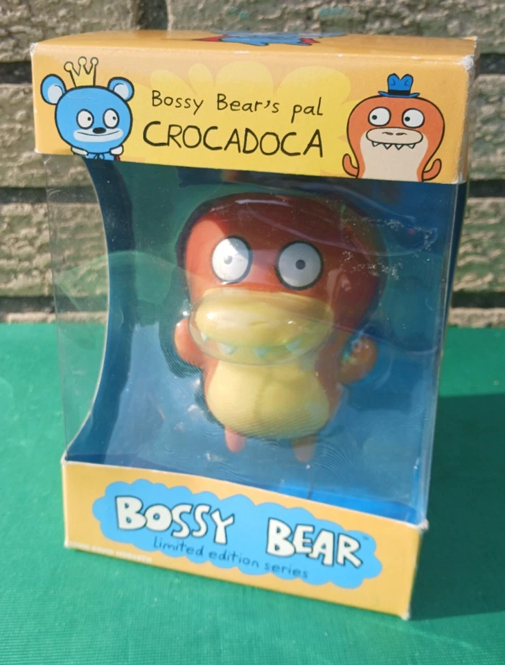 David Horvath Original 5" CROCADOCA Bossy Bear Vinyl Figure