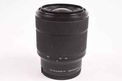 Sony FE 28-70mm f/3.5-5.6 OSS Wide Angle Zoom Digital Camera Lens #T-54491 - Image 1 of 4